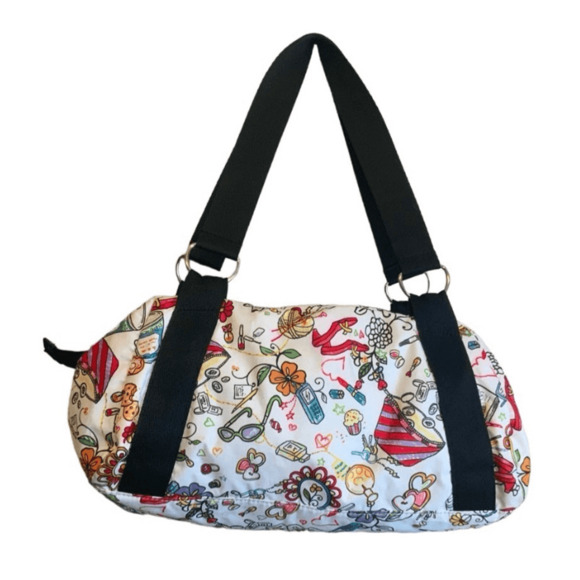 Lesportsac Handbag Shoulder Bag All Over Pattern - Picture 2 of 10